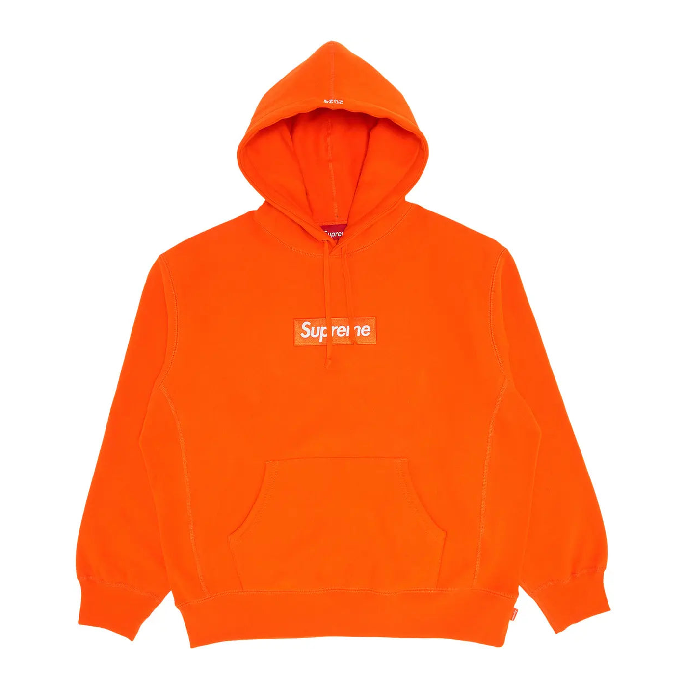 Supreme Box Logo Hooded Sweatshirt Orange (FW24)