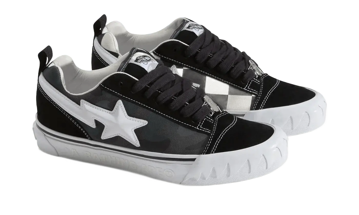 Vans Knu Skool Bape Camo Black
