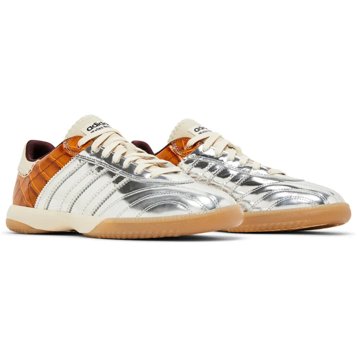 Adidas Samba Millennium Wales Bonner Silver Metallic Yellow Croc