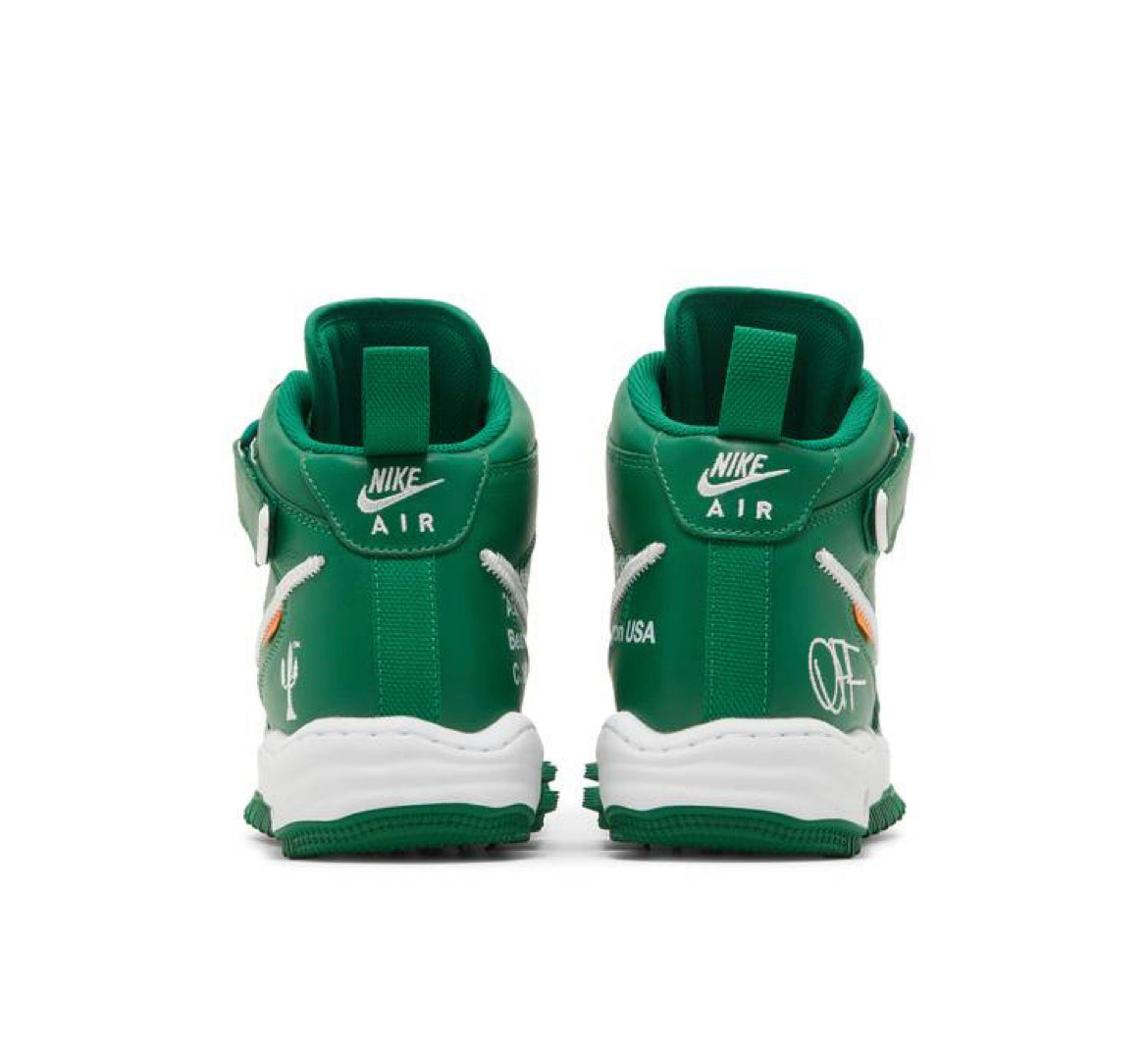 Nike Air Force 1 Mid Off-White Pine Green