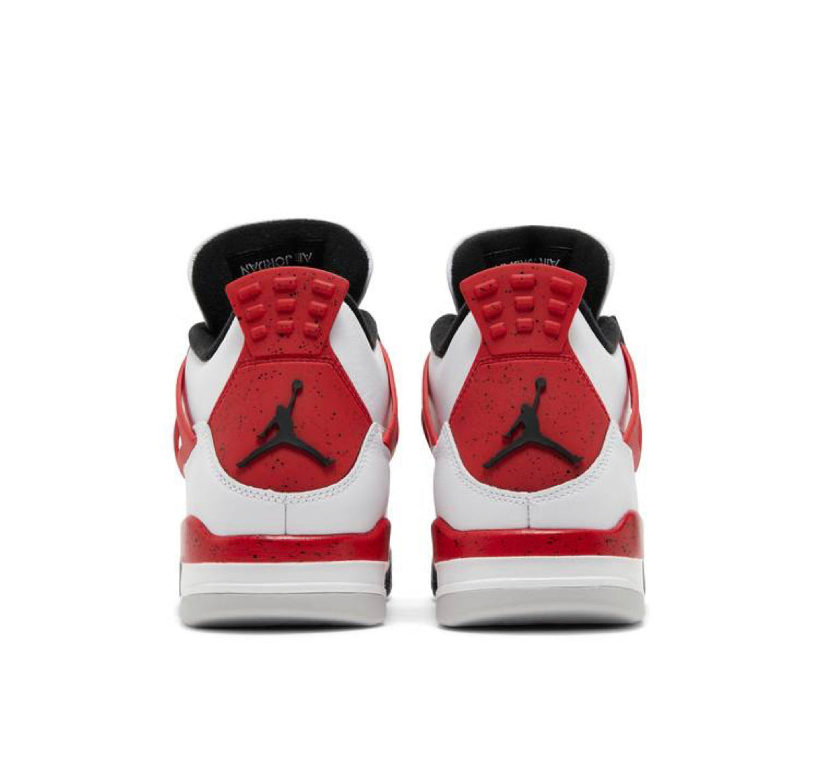 Air Jordan 4 Black Retro Red Cement