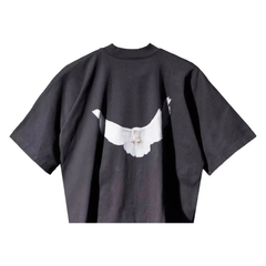 Yeezy Gap Engineered by Balenciaga Cropped Dove No Seam Tee Black
