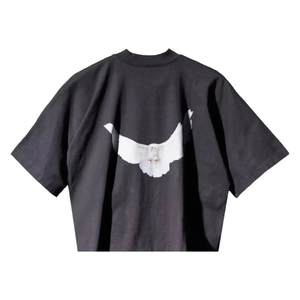 Yeezy Gap Engineered by Balenciaga Cropped Dove No Seam Tee Black