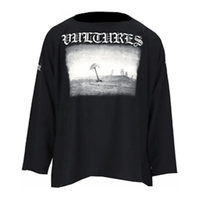 Yeezy Vultures Long Tee Black