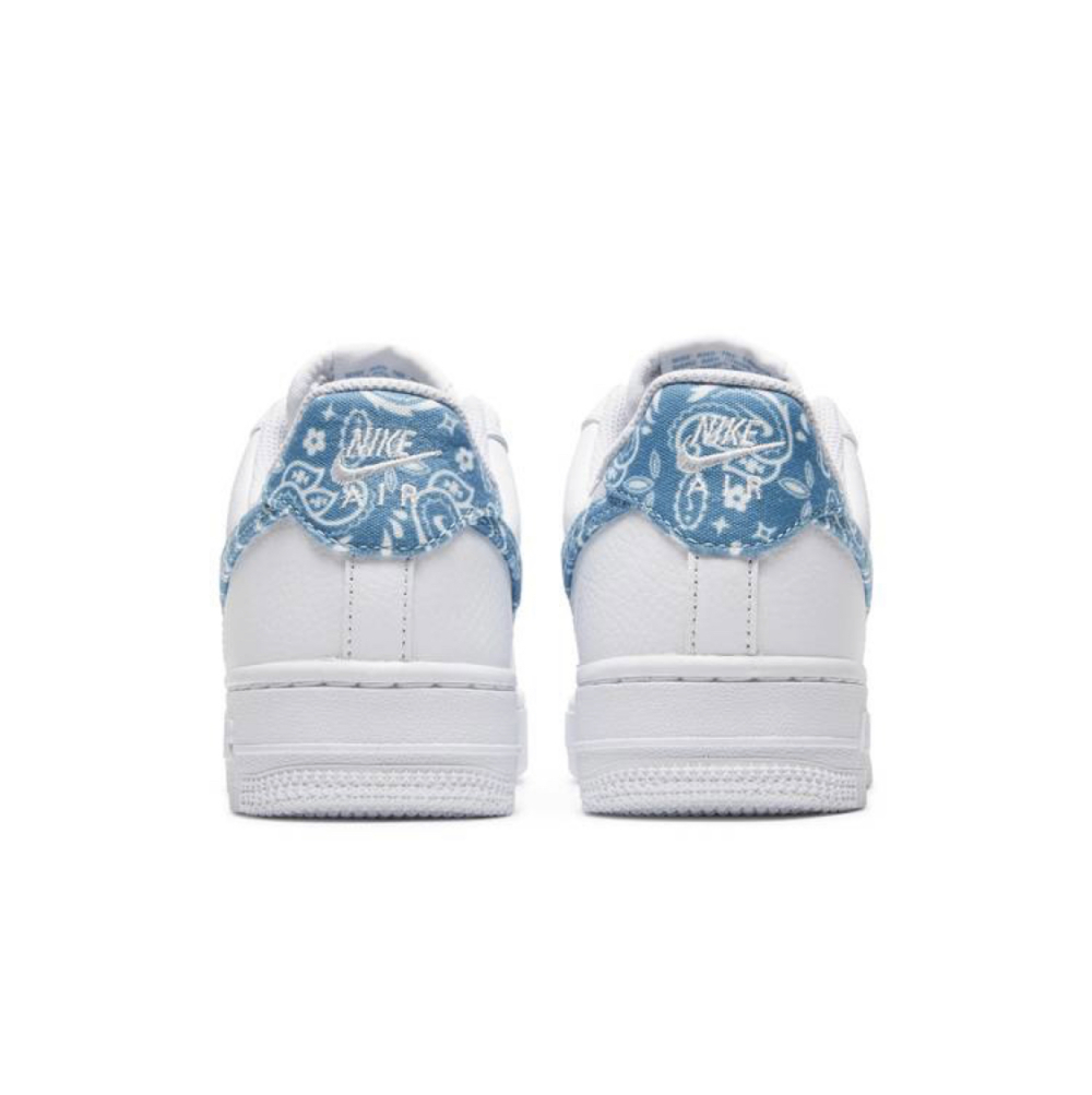 Air Force 1 Low ’07 Essential White Worn Blue Paisley