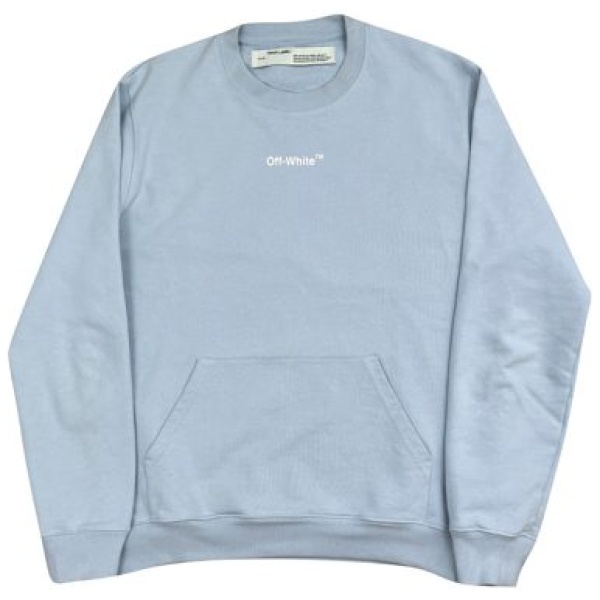 OFF-WHITE Blue Crewneck