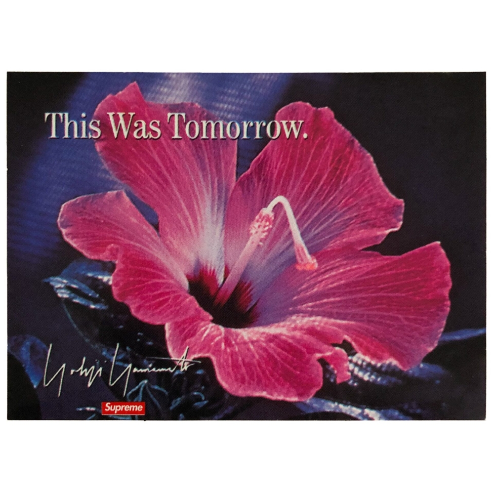 Supreme Yohji Yamamoto This Was Tomorrow