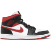 Jordan 1 Mid Gym Red Black White