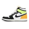 Jordan 1 Retro High White Black Volt University Gold