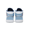 Air Jordan 1 Mid French Blue Fire Red