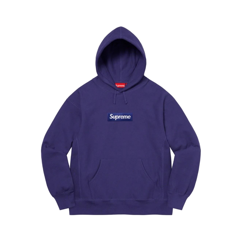 Supreme Hoodie Box Logo FW21 purple