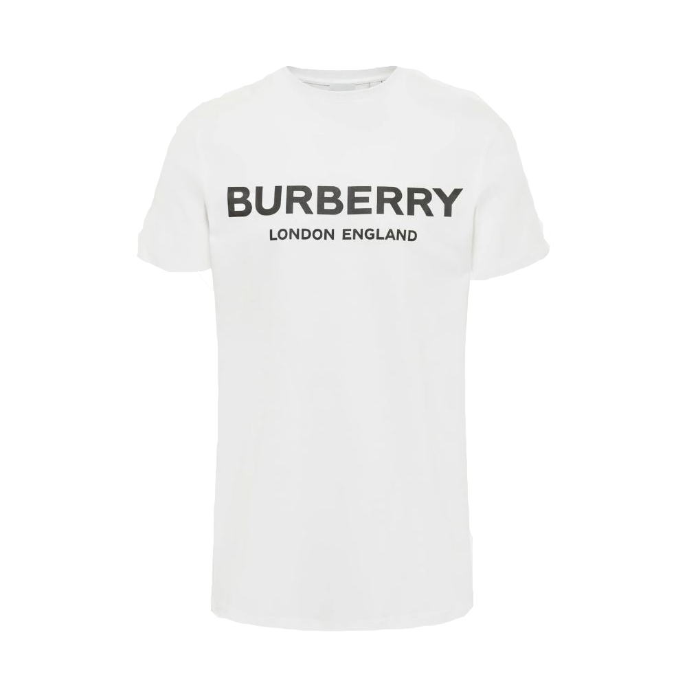 Koszulka Burberry London Logo Biała - SHEZAMME