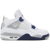 Air Jordan 4 White Midnight Navy