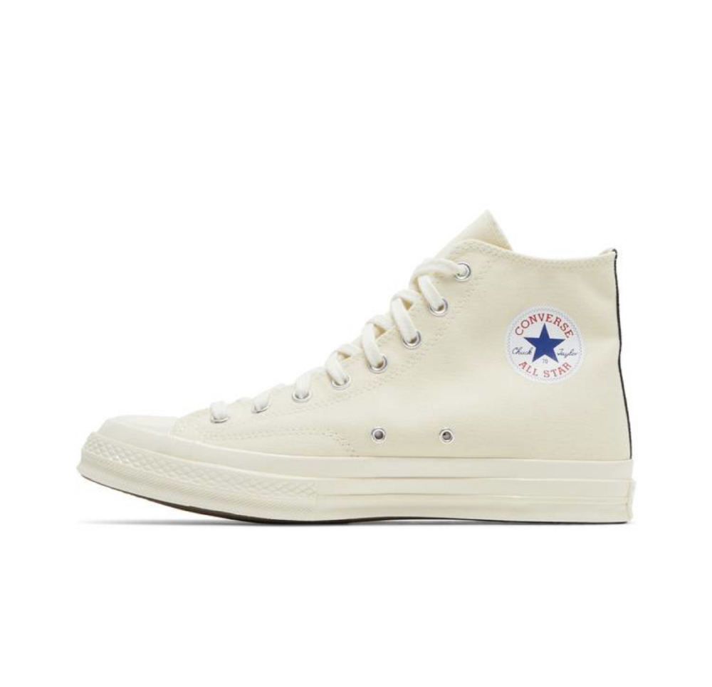 Converse Chuck Taylor All-Star 70 Hi Comme des Garcons PLAY White
