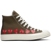 Converse Chuck Taylor All-Star 70 Hi Comme des Garcons Play Multi-Heart Green