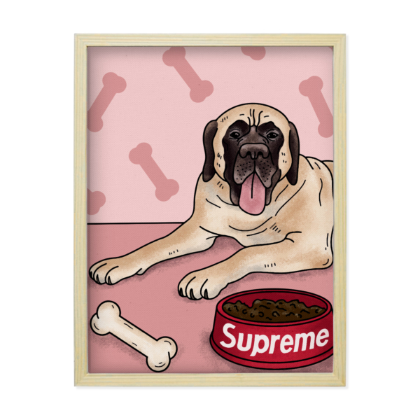 Obraz na płótnie Supreme Doggo