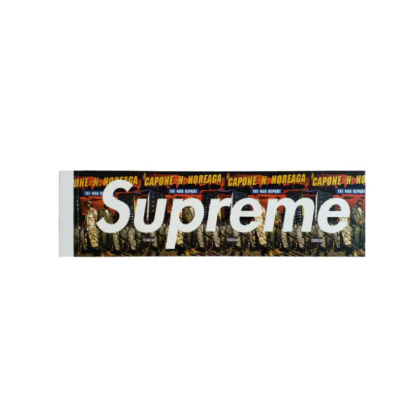 Supreme CNN Capone N Noreaga War Report Box Logo