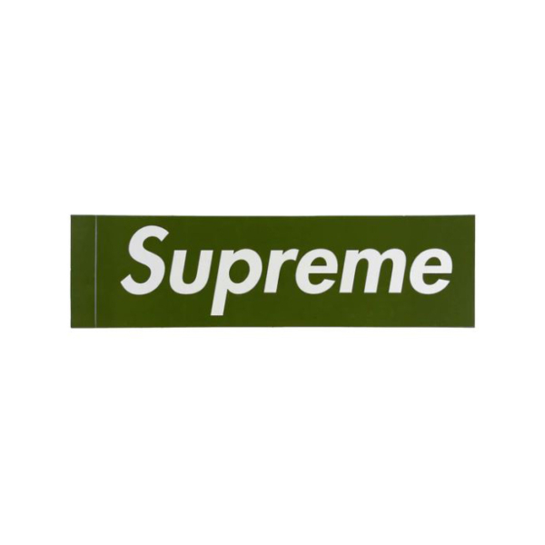 Supreme Berlin Olive Box Logo