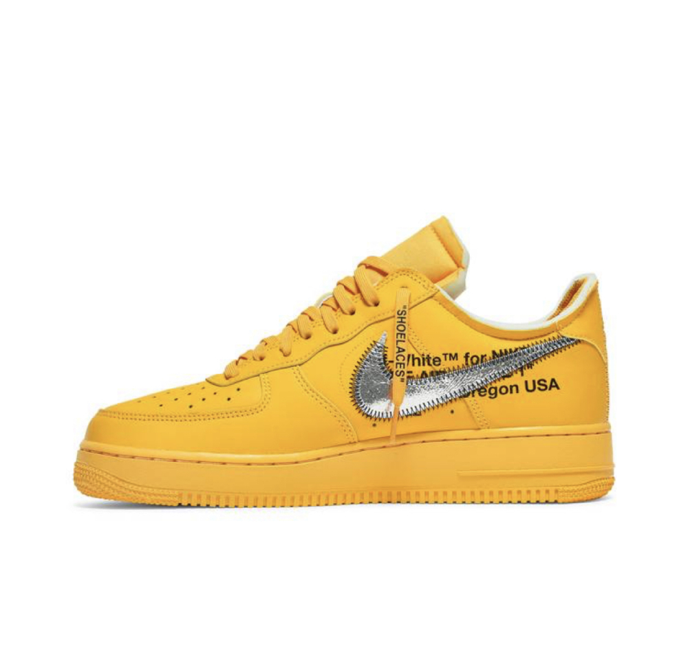 Nike Air Force I Low x Off White ‘ICA University Gold’