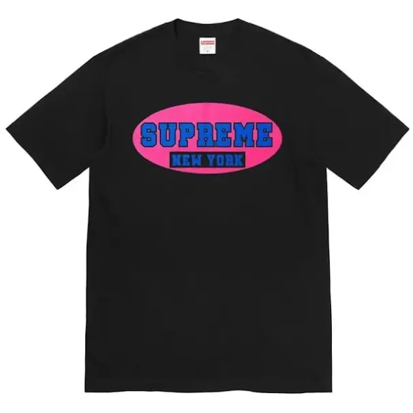 Supreme New York T-Shirt Schwarz