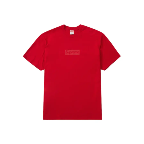 Tričko s logem Supreme Tonal Box červené