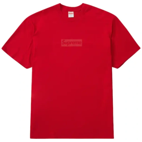 Supreme Tonal Box Logo Tee Red