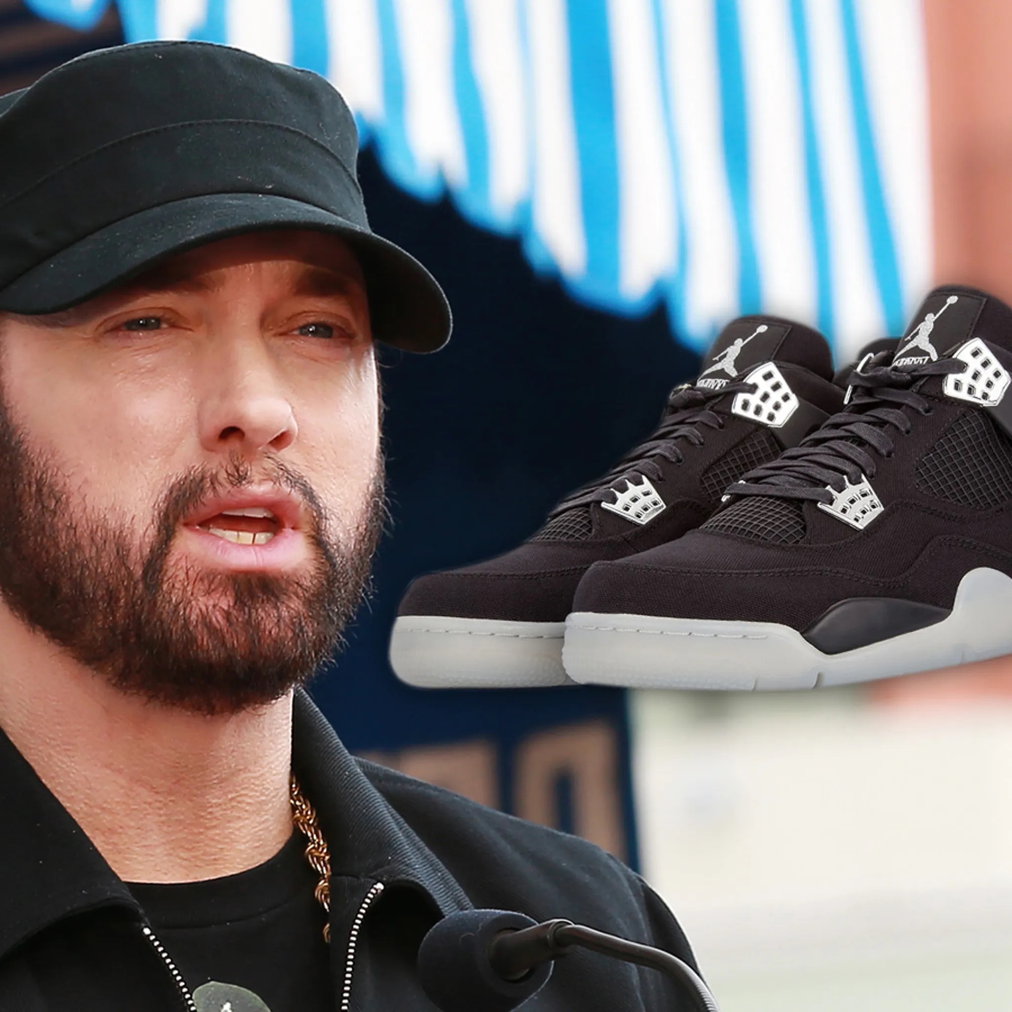 Air Jordan 4 Eminem: Limitowane trampki z nutą hip-hopu