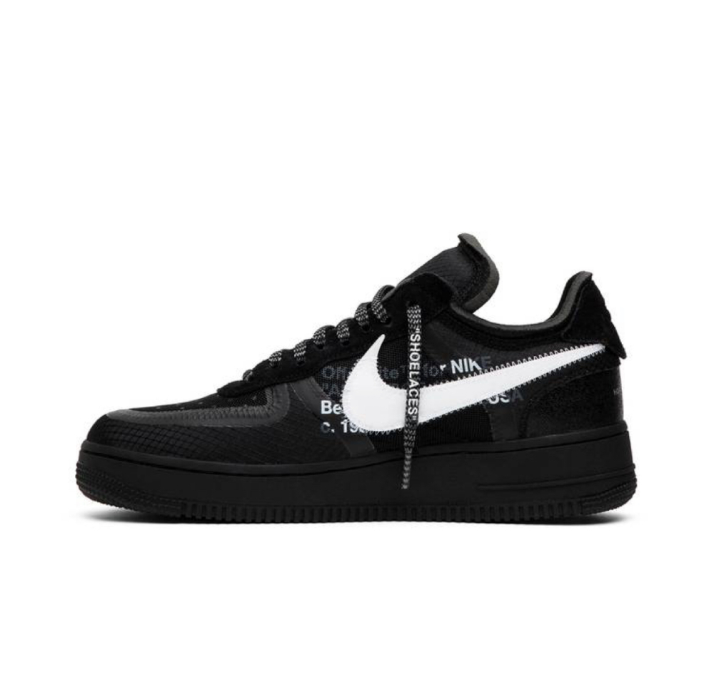 Nike Air Force 1 Low x Off-White Schwarz