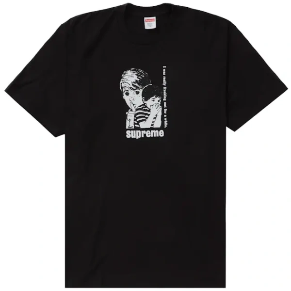 Supreme Freaking Out T-Shirt Schwarz