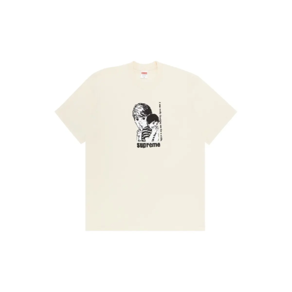Supreme Freaking Out Tee Natural