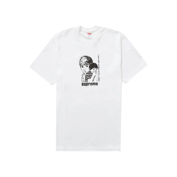 Supreme Freaking Out T-Shirt Weiß