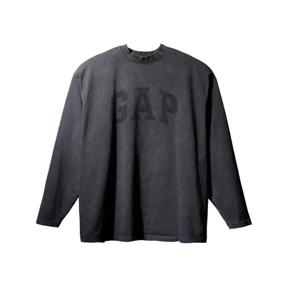 Yeezy X Gap X Balenciaga Dove Longsleeve Tee "Black"