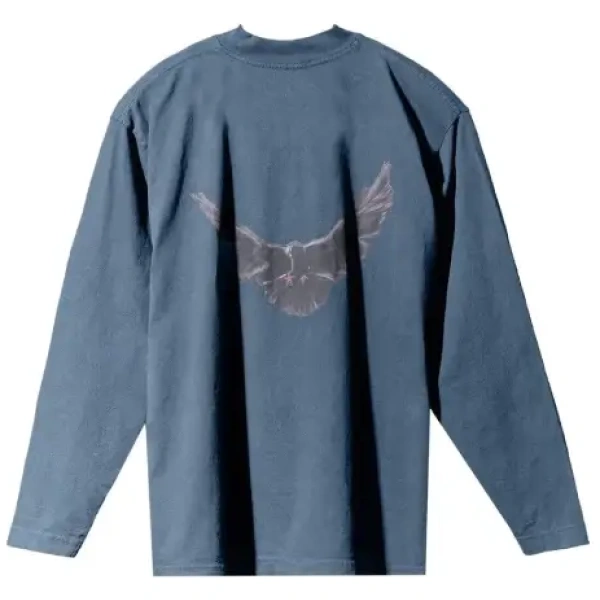 Yeezy X Gap X Balenciaga Longsleeve "Blue"