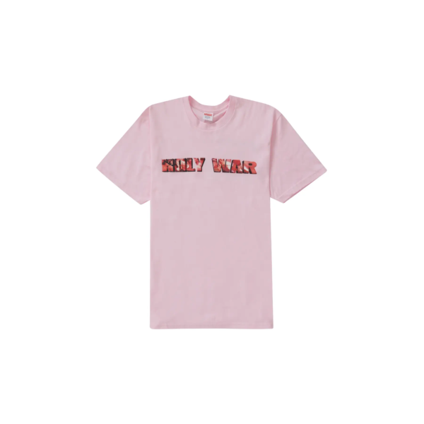Світло-рожева футболка Supreme Holy War