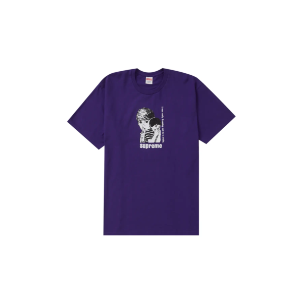 Supreme Freaking Out T-Shirt Lila