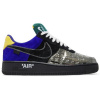 Nike Air Force 1 Low x Louis Vuitton Black Metallic Silver