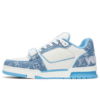 Louis Vuitton LV Trainer Monogram Denim