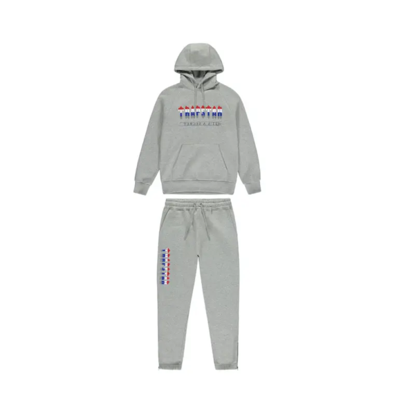 Trapstar Chenille Decoded 2.0 Hooded TracksuitGrey Revolution Edition