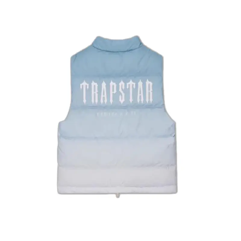 Trapstar Decoded Gilet – Blue Gradient - SHEZAMME