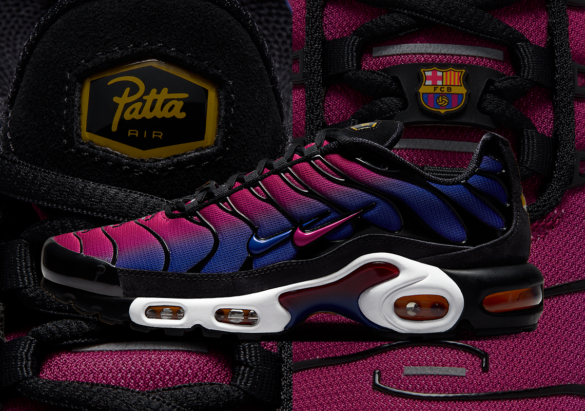 Nike Air Max Plus Patta FC Barcelona: Odkrywanie Połączenia Stylu i Pasji