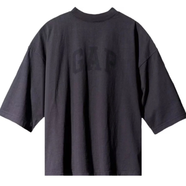 Yeezy Gap Engineered by Balenciaga Dove 3/4 Sleeve Tee Black 1