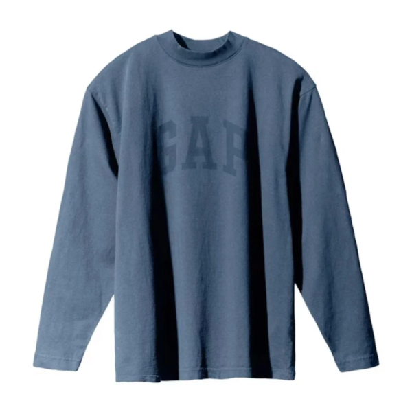 Yeezy X Gap X Balenciaga Dove Longsleeve Tee „Blue” 1