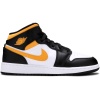 Air Jordan 1 Mid White Pollen Black