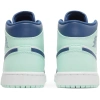 Air Jordan 1 Mid Blue Mint - Image 4