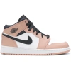 Air Jordan 1 Mid Pink Quartz