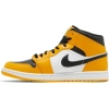 Air Jordan 1 Mid Reverse Yellow Toe "Taxi" - Image 2