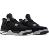 Air Jordan 4 Retro SE Black Canvas - Image 5