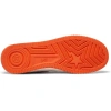 A Bathing Ape Bape Sta Patent Leather Orange White - Image 3
