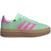 Adidas Gazelle Bold Pulse Mint Screaming Pink