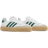 Adidas Sambae White Collegiate Green Gum - Image 5
